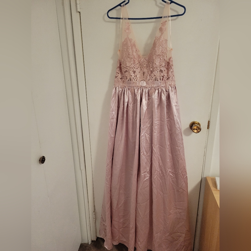 Purple Formal gown